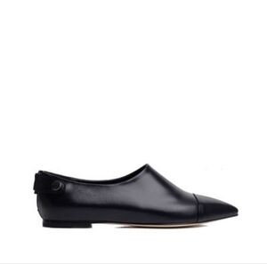 Vince Women's Dark Leather Flats
